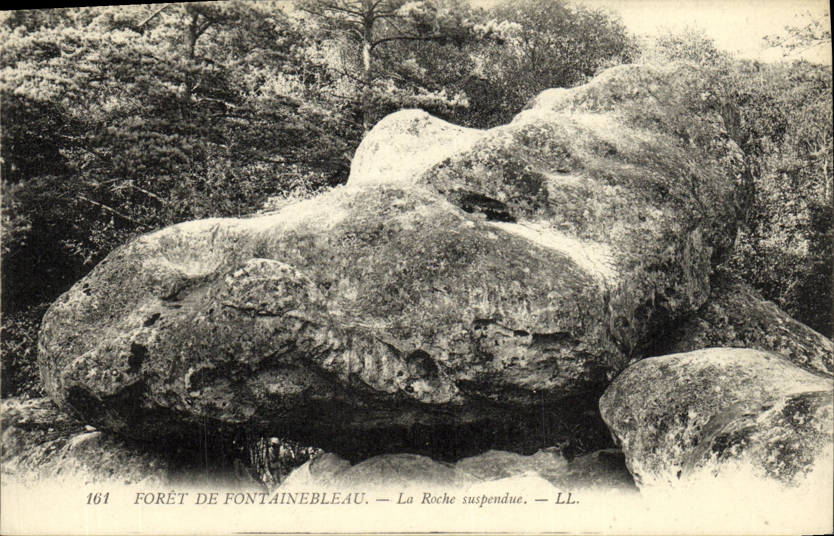 Bosque de Fontainebleau — La Roche Suspendue — LL. n°161