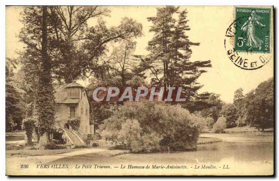 Versailles - Le Petit Trianon - Le Hameau de Marie-Antoinette - Le Moulin - LL