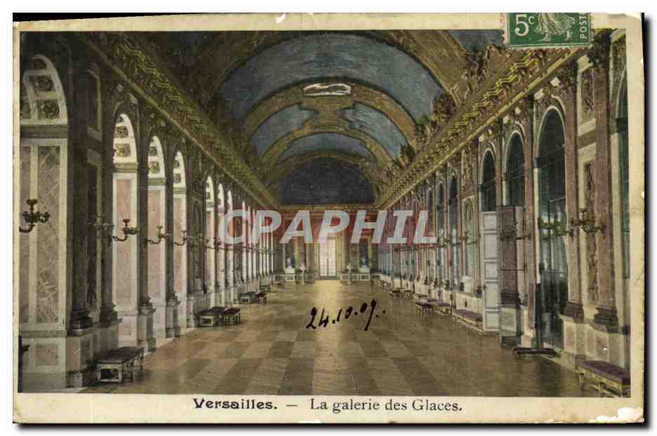 Versailles — La galerie des Glaces — éditeur non visible