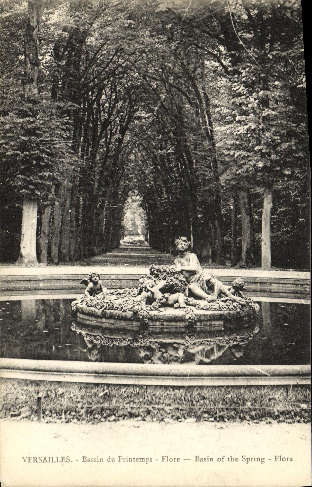 Versailles - Bassin du Printemps - Flora — Basin of the Spring - Flora