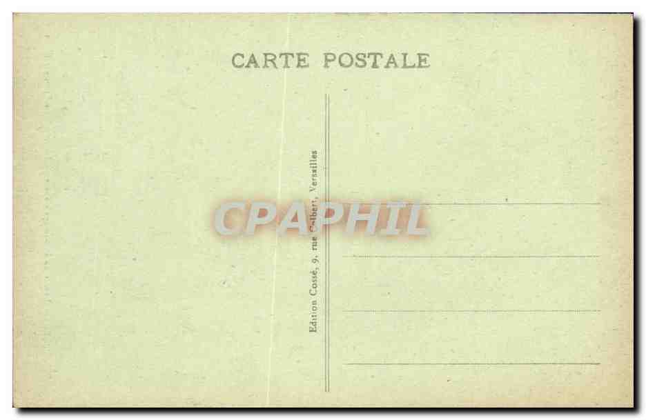 Versailles - Bassin du Printemps - Flora — Basin of the Spring - Flora — Rückseite