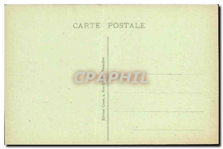 Versailles - Terrasse du Château (côté Jardin) — Édition Cossé, Versailles — Reverso