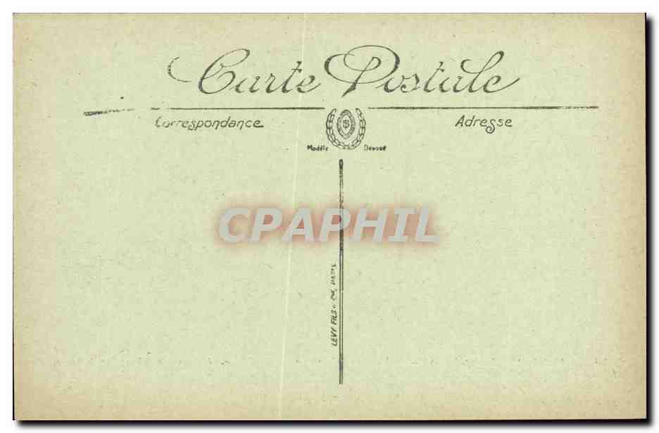 CPA Versailles Galerie des Glaces  — Verso