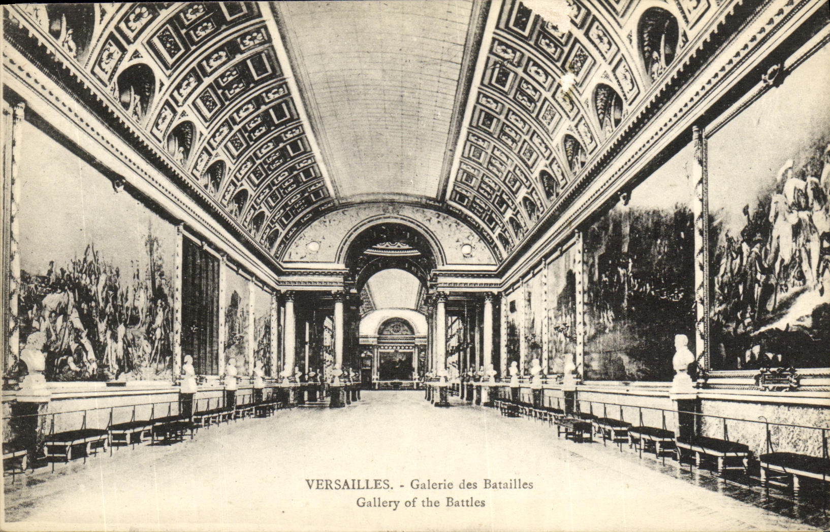 CPA Versailles Galerie des Batailles 