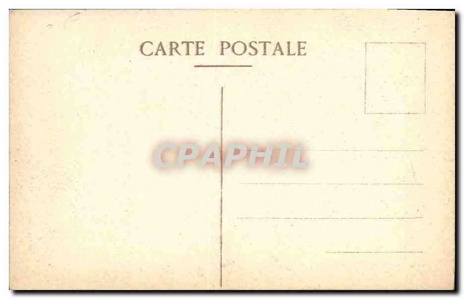 Versailles — Le Palais et Avenue de Paris — Cliché de la Compagnie Aérienne Française — Verso