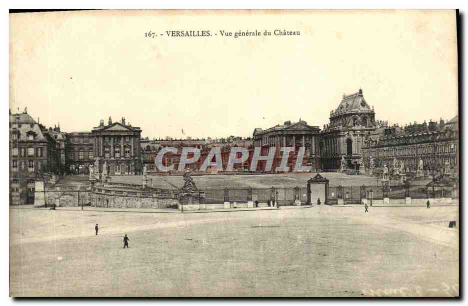 CPA Versailles Vue Generale du Chateau