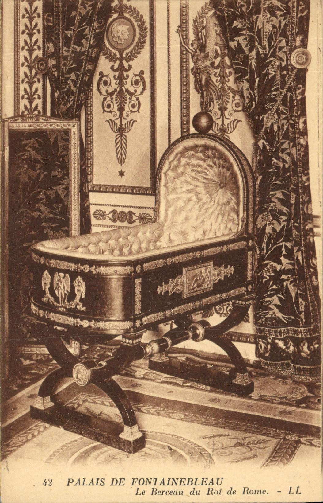 Palazzo di Fontainebleau — Il culla del Re di Roma — LL