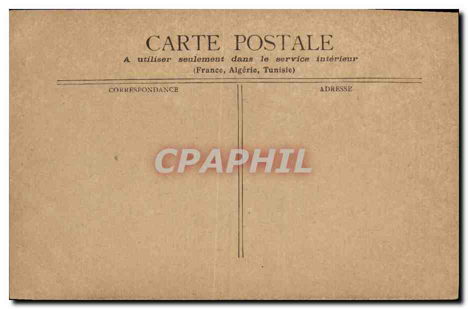Le Château de Versailles — vue de la cour d'honneur — éditeur non identifié — Verso