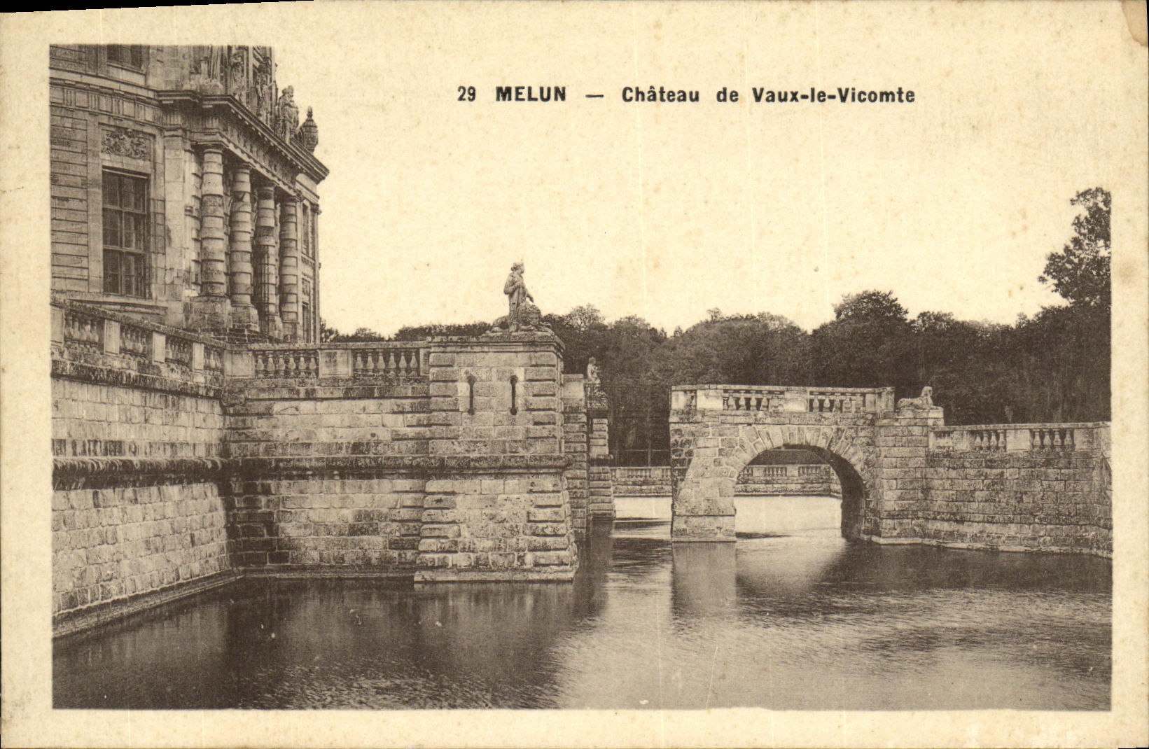 CPA Melun Chateau de Vaux le Vicomte