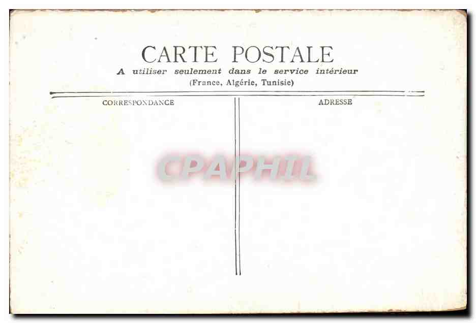 Fontainebleau - Jardín de Diana — Editor Staerck, n° 16 — Reverso