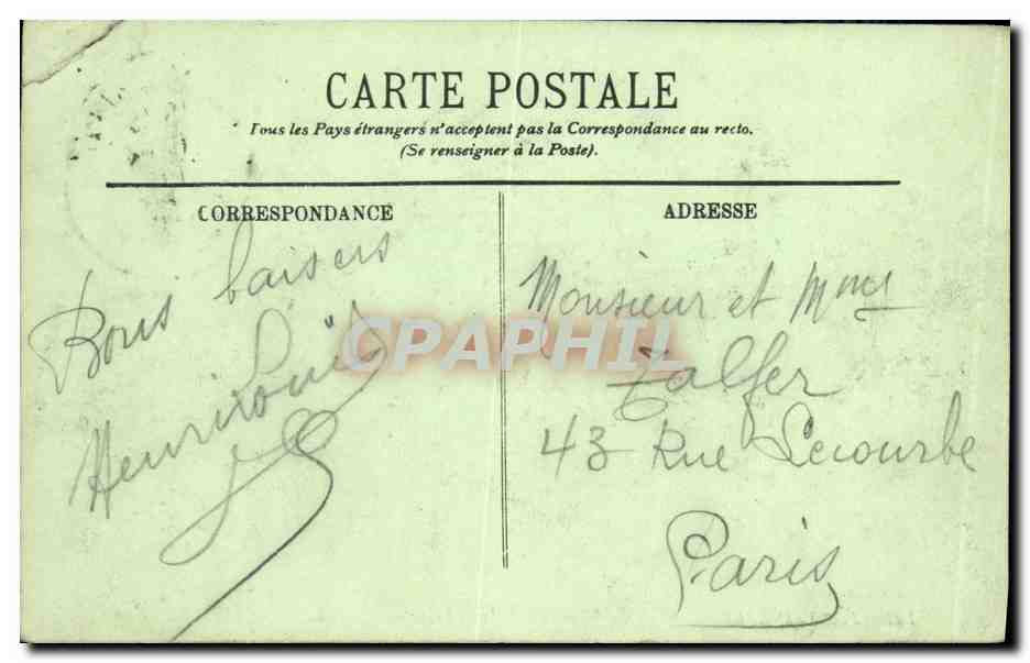 Fontainebleau — La Forêt — La Mare de Franchard — LL. — Editore LL. — Verso