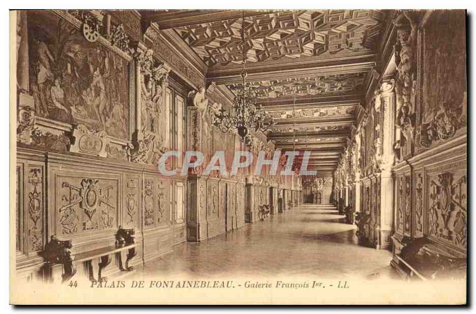 Palais de Fontainebleau — Galerie François Ier — LL