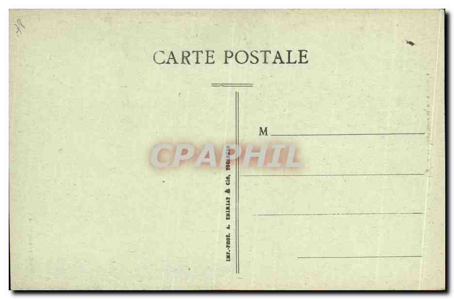 CPA Etrechy Eglise et Monument aux Morts — Back