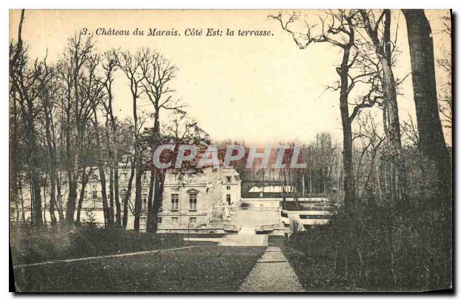 CPA Chateau du Marais Cote Est La Terrasse