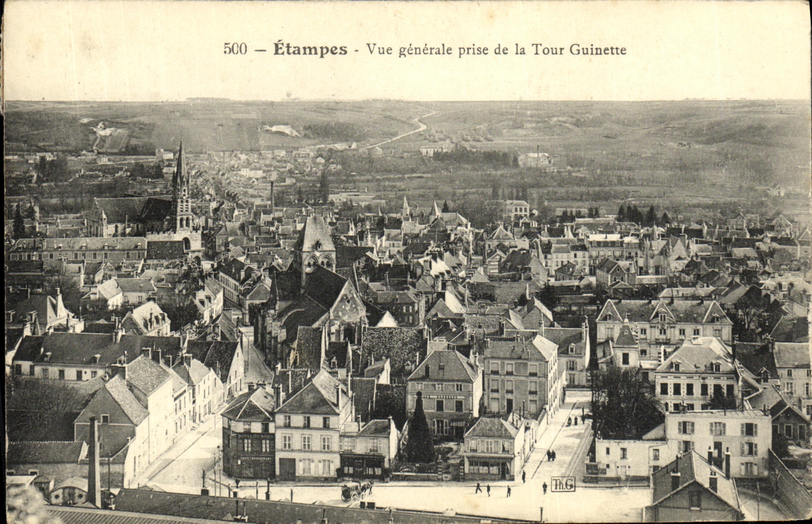 CPA Etampes Vue Generale prise de la Tour Guinette