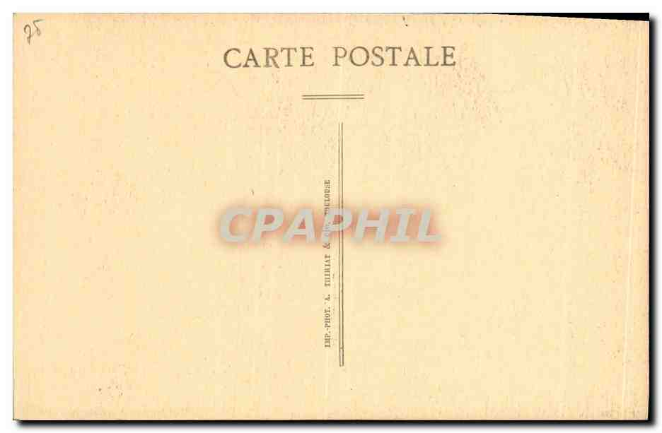 CPA St Sulpice De Favieres Chapelle de la Vierge Vitrail — Rückseite