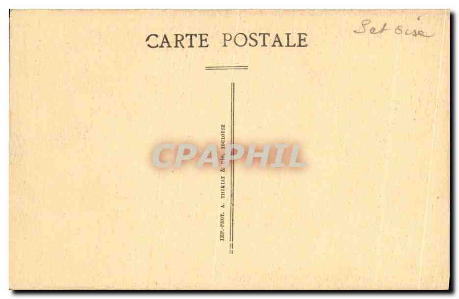 CPA St Sulpice De Favieres Nef Chaire  — Rückseite