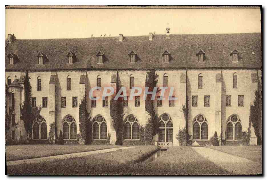 Abbaye de Royaumont — Visite en 1928 — Édité G. Barré, Viarmes