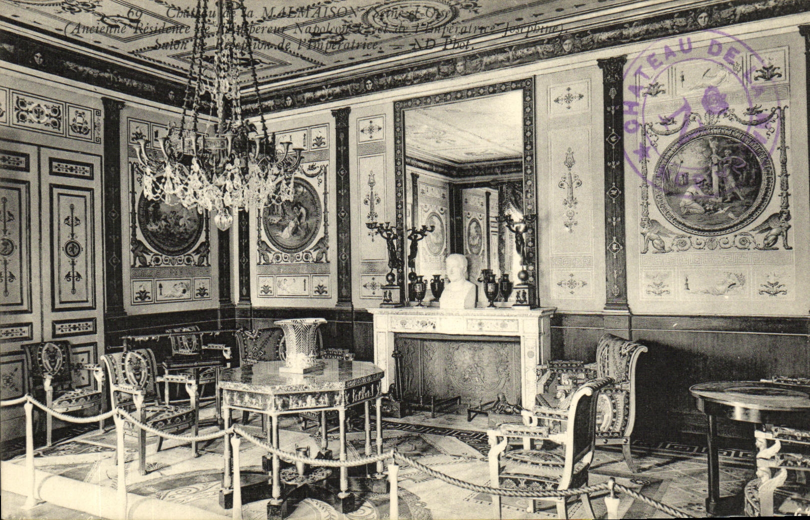 CPA Chatreau de la Malmaison Salon de reception de l imperatrice