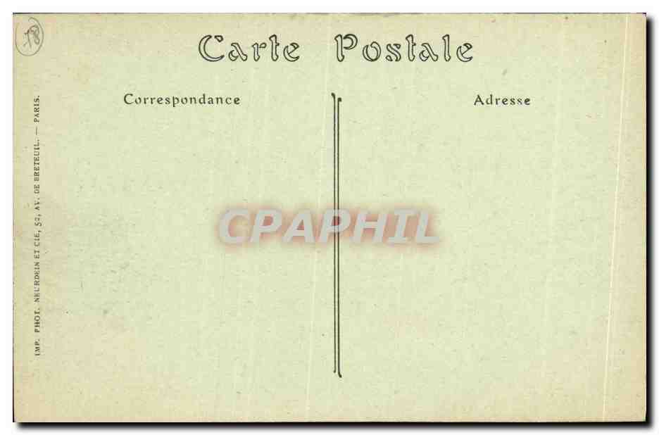 Saint-Germain-en-Laye — La Terrasse — ND. Phot. — Verso