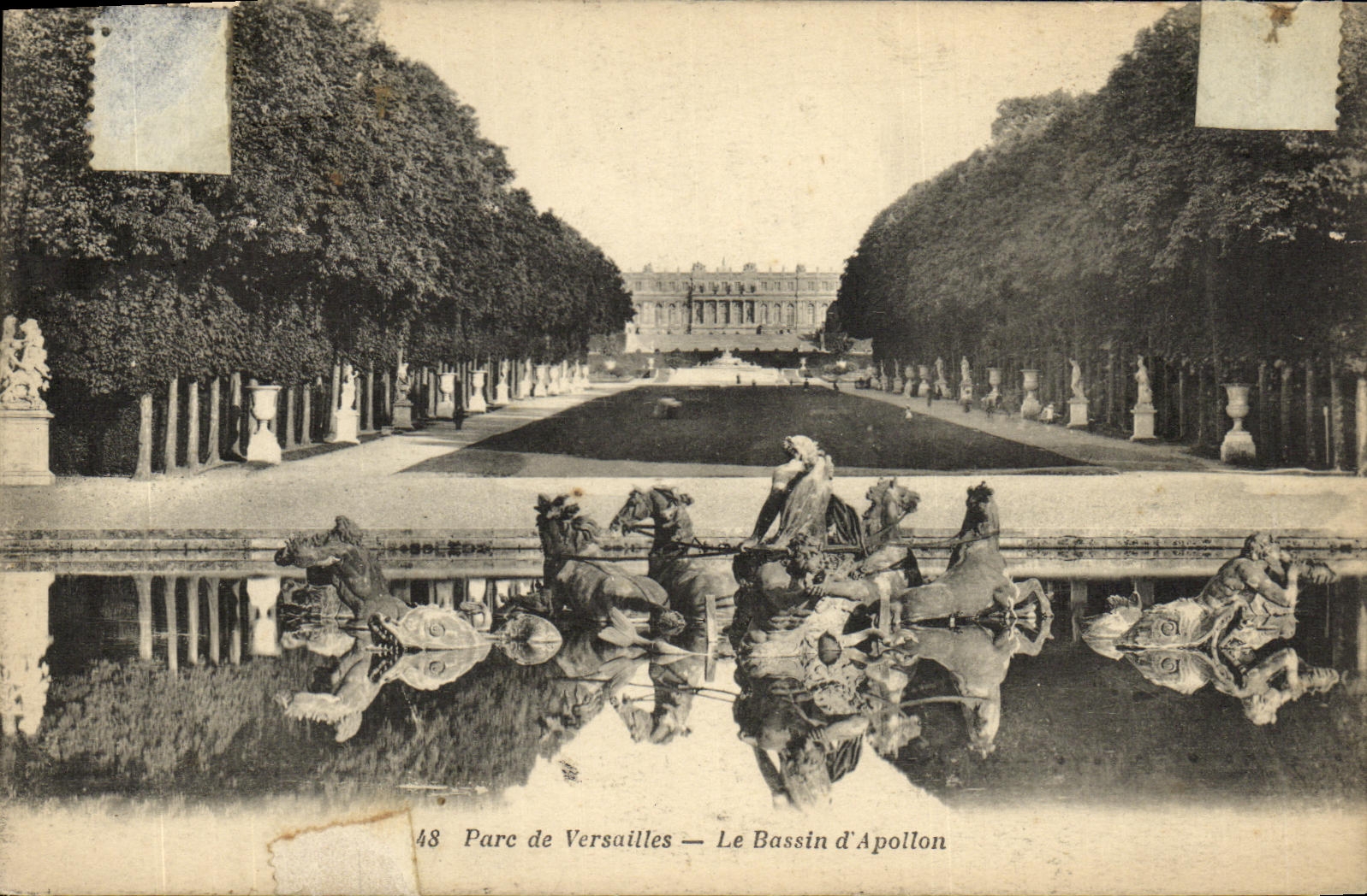 Parc de Versailles — Le Bassin d'Apollon — Impr. Eda, Versailles, n°48