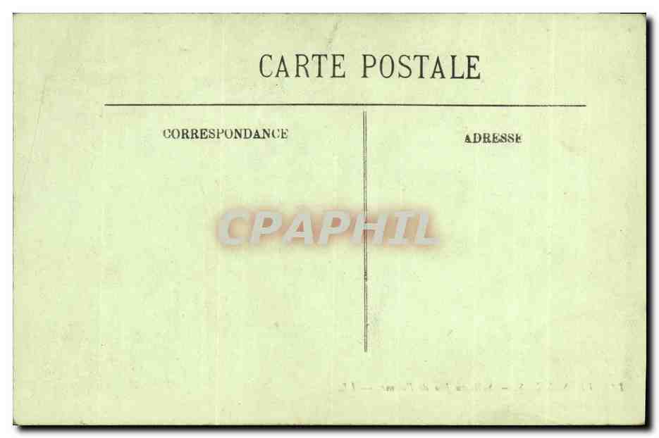 CPA Versailles Salle du Jeu de Paume — Verso