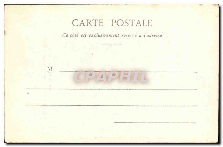 CPA Versailles Musee De Marie Antoinette Peint Par Madame Lebrun — Verso