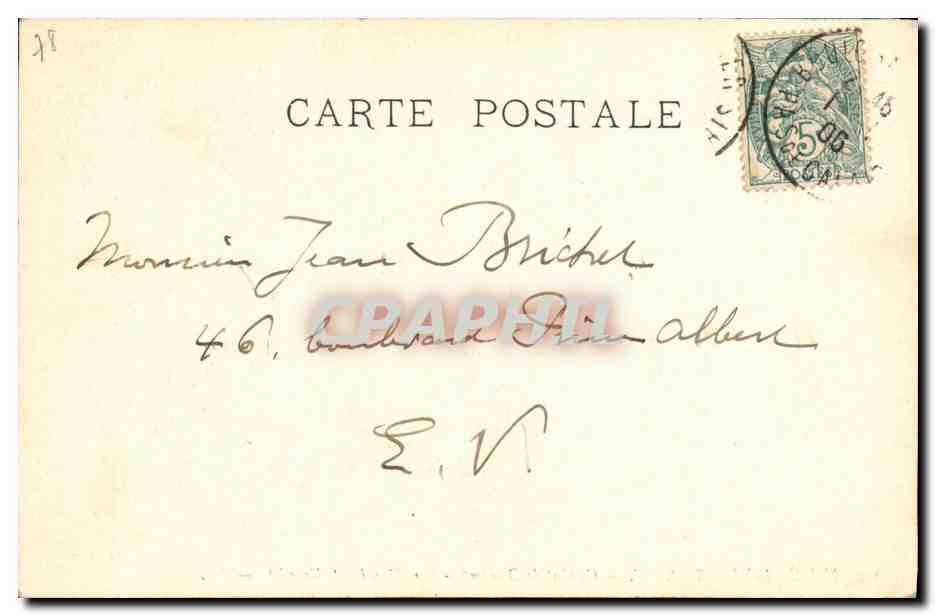 CPA Versailles Musee Combat de Dierdorf Leon Cogniet et Girardet Militaria — Verso