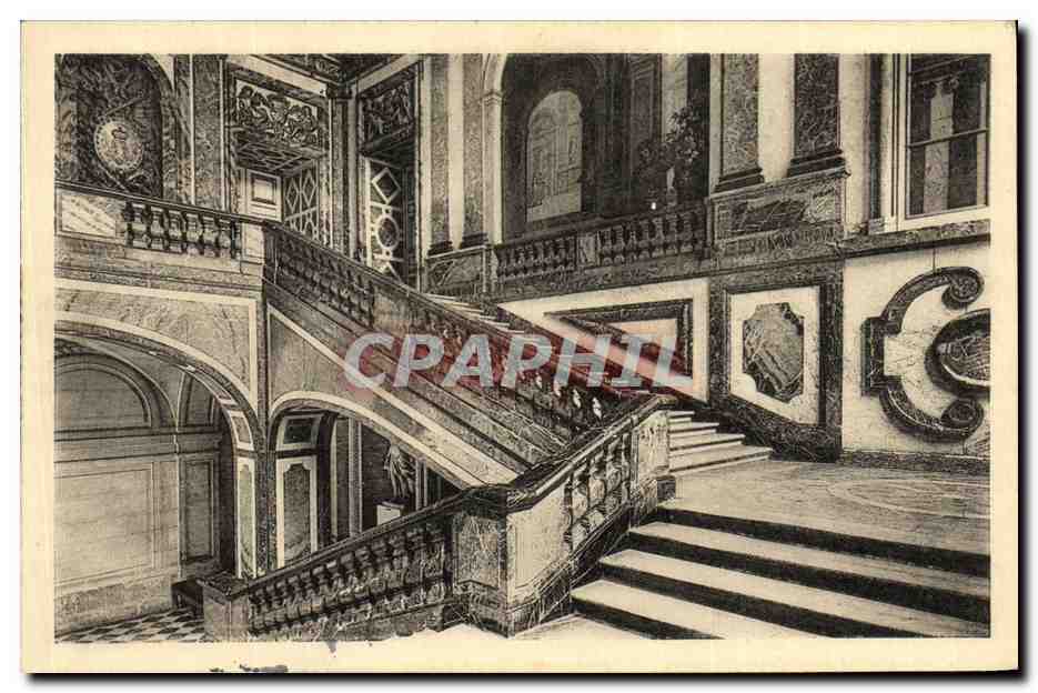 CPA Versailles Chateau L escalier de marbre