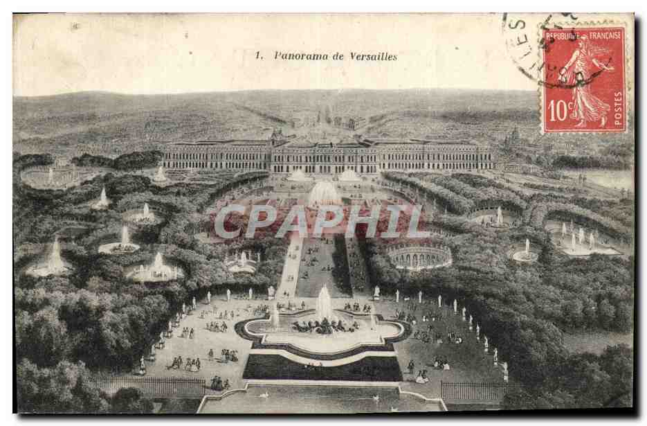 CPA Versailles Panorama 