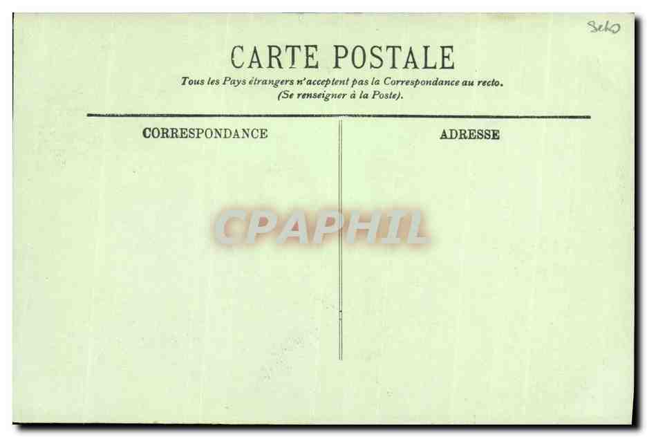 CPA Versailles Le Petit Trianon Musee des voitures Voiture de mariage de Napoleon III — Verso