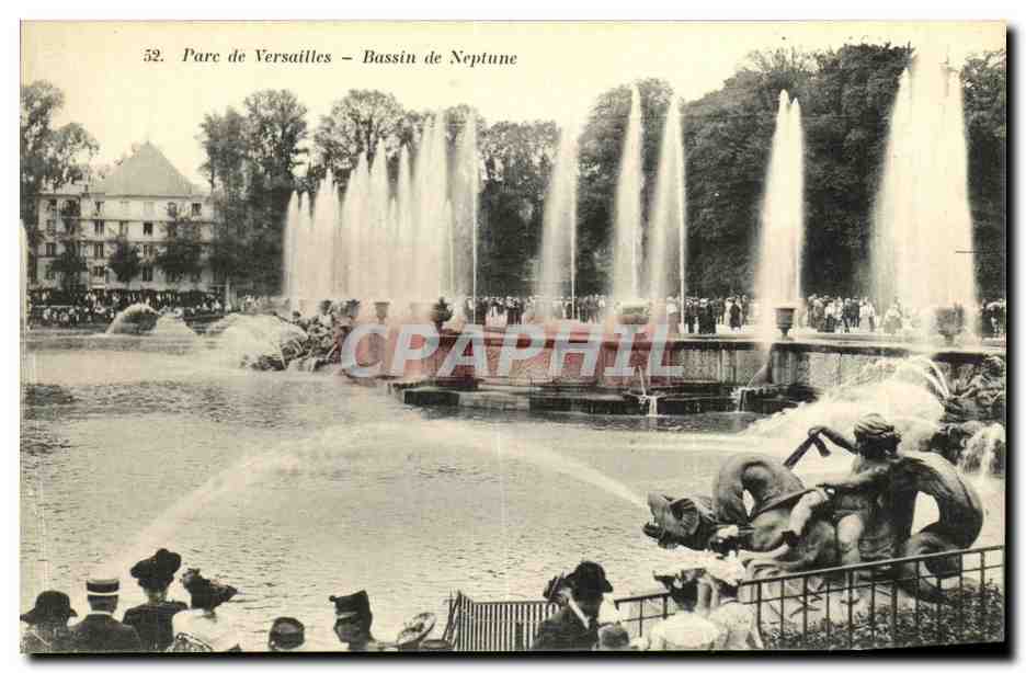 CPA Parc de Versailles Bassin De Neptune 