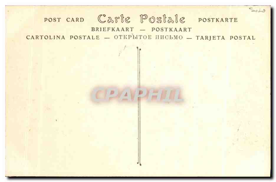 CPA Parc de Versailles Bassin d Apollon  — Verso
