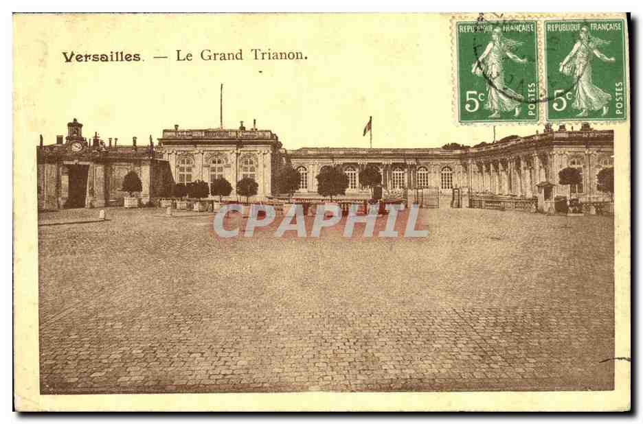 CPA Versailles Le Grand trianon 