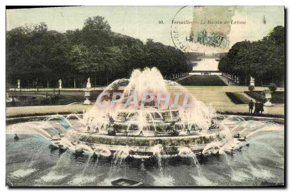 CPA Versailles Le Bassin de Latone 