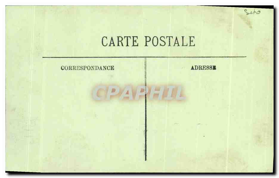CPA Versailles Hameau De Marie Antoinette La Maison de La Reine  — Verso
