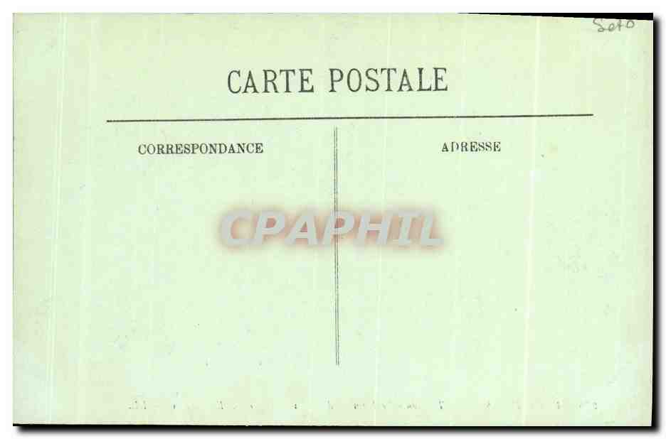 CPA Versailles Petit Trianon Le Hameau de Marie Antoinette Le moulin — Verso