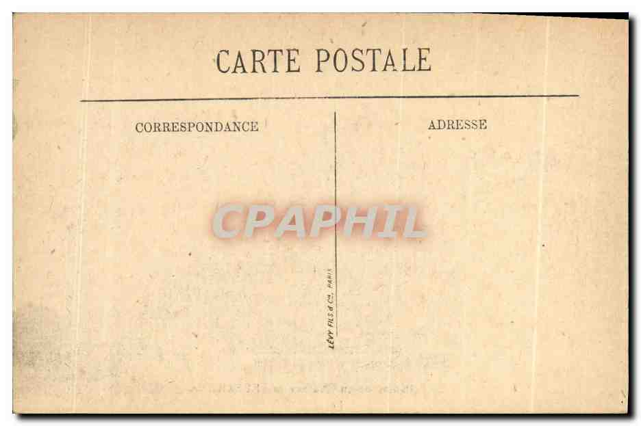 CPA Panorama Du Chateau de Versailles — Verso