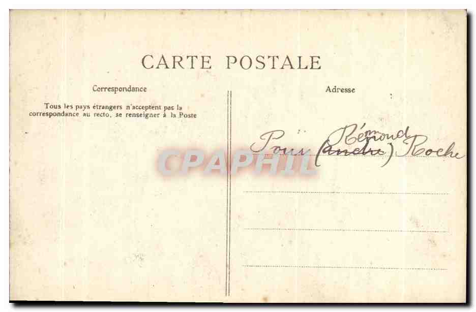 CPA Trianon Le Pavillon de La Musique — Rückseite