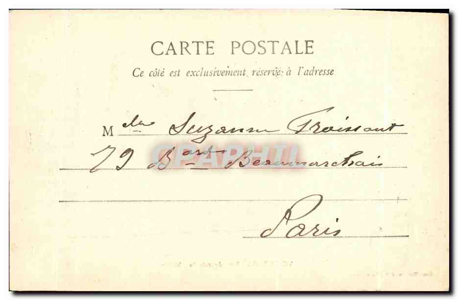 Versailles - Vue générale du Château — éditeur Versailles, n° de série 806125 — Verso
