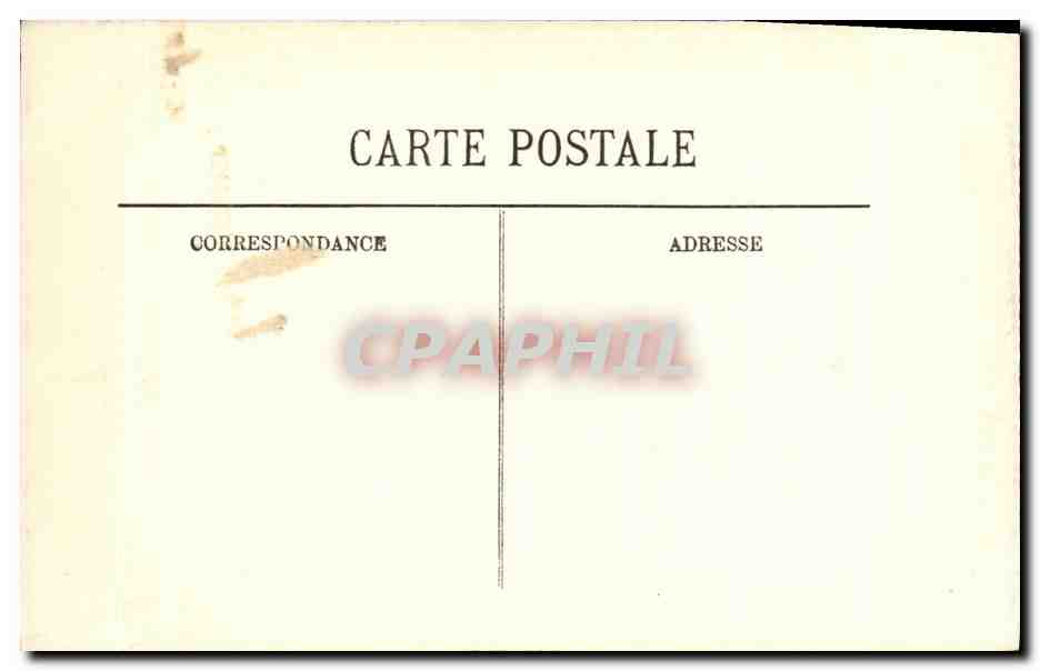 Fontainebleau — Le Palais. Bureau des Secrétaires et de Campagne de Napoléon Ier — LL. — Verso