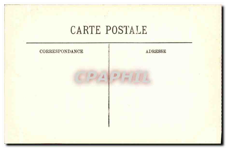 Palacio de Fontainebleau — El Salón de Oficiales — LL. — Reverso