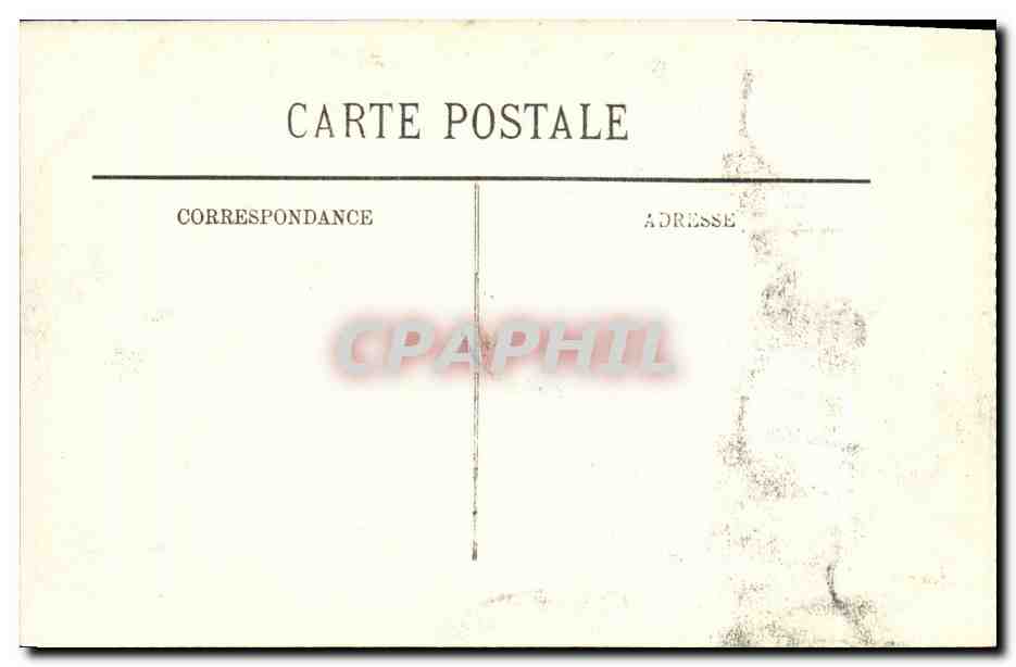Palais de Fontainebleau — La Galerie Henri II — LL. — N° 57 — Reverso