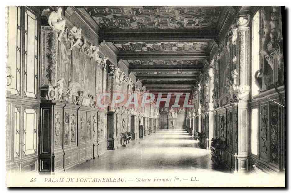 Palais de Fontainebleau — Galerie François Ier — LL.
