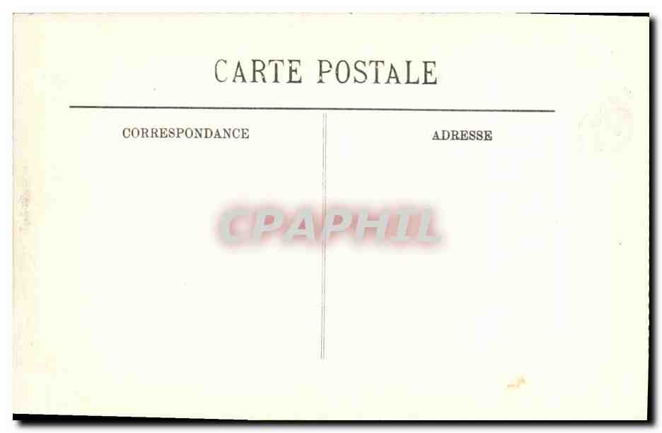 Château de Fontainebleau — Le Palais. La Chambre à coucher de Mme de Maintenon — n°206 — Reverso