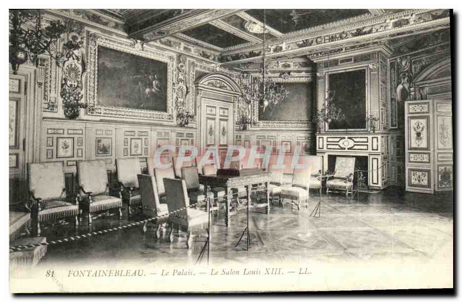 Fontainebleau — Il Palazzo — Il Salone di Luigi XIII — LL.