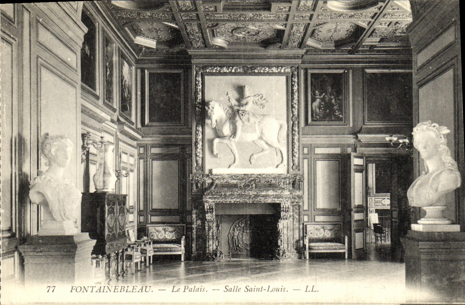 Fontainebleau — El Palacio — Sala Saint-Louis — LL. — n°77