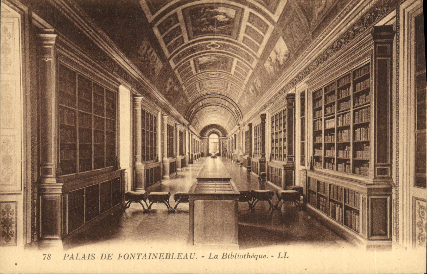 Palace of Fontainebleau — The Library — LL