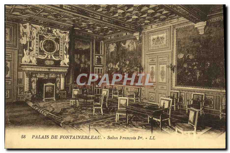 Palacio de Fontainebleau - Salón de Francisco I - LL