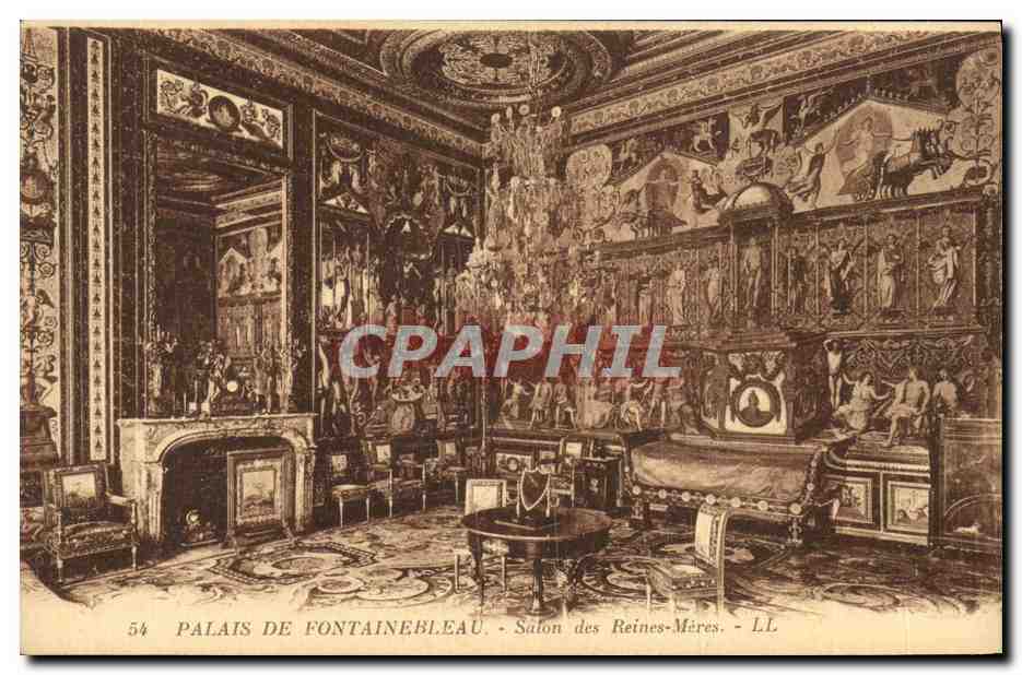 Paleis van Fontainebleau - Zaal van de Regentenmoeders - LL